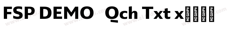 FSP DEMO   Qch Txt x字体转换